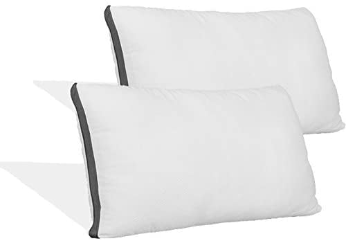 Home Sweet Home Zipped Quilted Microfibre Pillow Cases Protectors Pack of 4 Hypo 