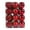A, variant on 24pcs Christmas Balls Set, CXALSSY Unbreakable Christmas Balls on Sale, Multicolor Plastic XMAS Tree Ball, XMAS Balls Ornaments Decorations