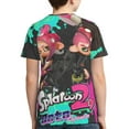 thumbnail image 2 of Splatoon T Shirts 3D Printed Short Sleeve Tee Shirt for Boys Girls, 2 of 8