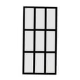 thumbnail image 4 of Espejo de pared decorativo fácil de usar, decoración minimalista para el hogar, imitación de ventana de pared Negro, 4 of 9