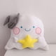 thumbnail image 5 of Almohadas decorativas de peluche con forma de fantasma, adorable cojín de sofá para el hogar (almohada fantasma estrella de 40 cm), 5 of 6