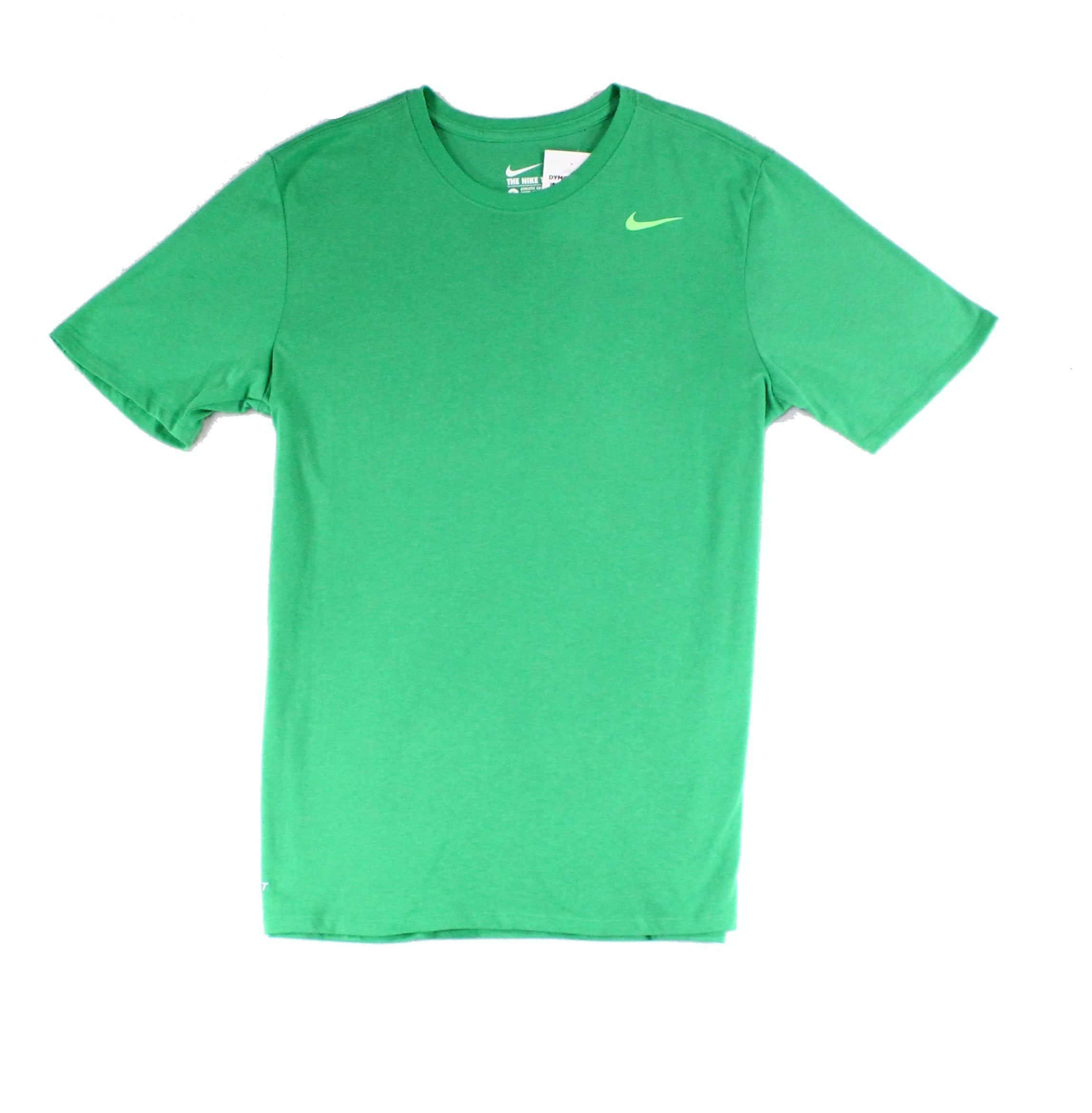 Nike - Nike NEW Green Mens Size Large L Crewneck Short-Sleeve Logo Tee ...