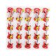 thumbnail image 2 of 25 Piezas Pon De Insignia De Broche De Animales De Guitarra Luminosa, Favores De Fiesta LED Navidad Para Manualidades De Bricolaje, álbum De Recortes, Horquilla,, 2 of 7