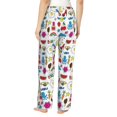 thumbnail image 3 of Goofa Summer Printed Soft Pajama Pants for Women, Wide Leg Comfy Casual Lounge Yoga Pants-Medium, 3 of 9
