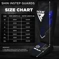 thumbnail image 5 of RDX IMMAF Approved Shin Guards, Competition Level Neoprene Shin Pads for Sparring and Grappling, MMA Kickboxing, Professional Shin Insteps Protection, Men Women, 5 of 5
