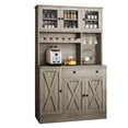 thumbnail image 6 of Uforic Kitchen Pantry Cabinet with Charging Station and Drawers,Storage Cabinet for Entryway, Kitchen Gray, 6 of 8