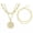 B, variant on 14K Gold Plated Initial Letter Dainty Layering Paperclip Chain Necklace Choker-T