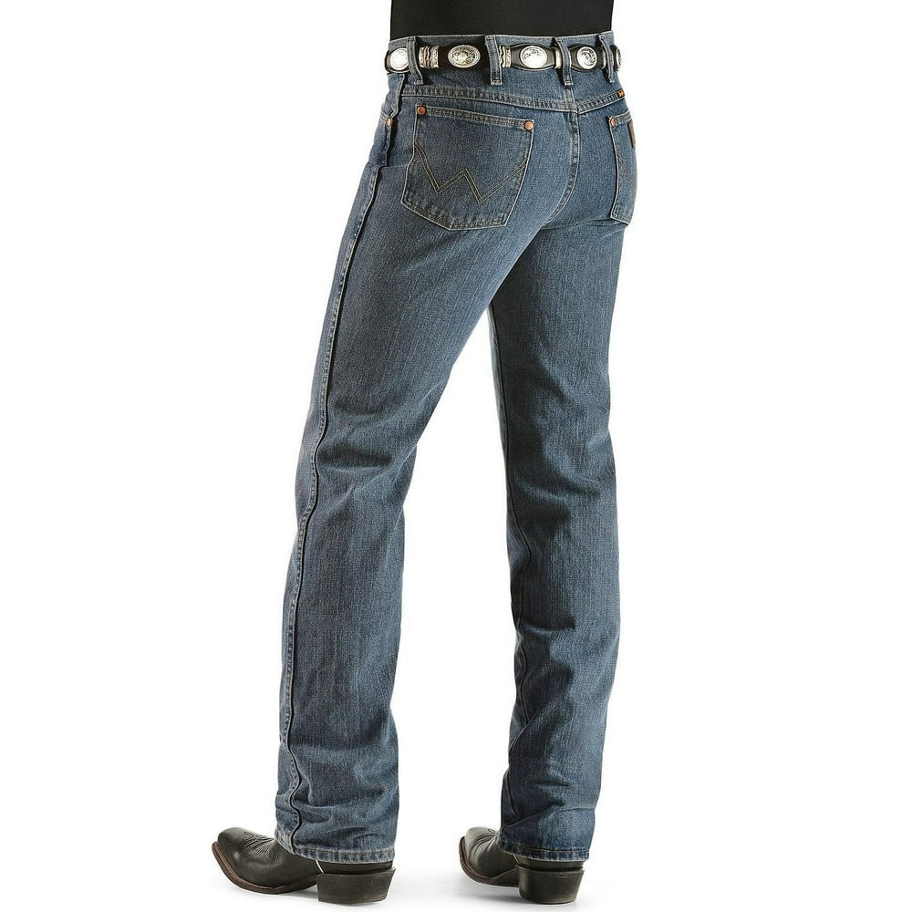Wrangler - Wrangler Men's 0936 Cowboy Cut Slim Fit Jean, Rough Stone ...