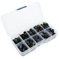 thumbnail image 2 of Yeux de Sécurité360pcs Noir Rond Poupée Bouton Yeux Jouets Yeux Construits pour la Précision, 2 of 8