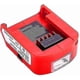thumbnail image 3 of Battery Adapter For Milwaukee 18v Battery, Dc Port And Led Work Light And Dual Usb Charger, Power Supply Compatible With Milwaukee 49-24-2371 M18, 3 of 4