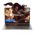thumbnail image 1 of ACEMAGIC Laptop, Windows 11 Laptop Computer,16GB DDR4 512GB SSD, Quad-Core N95 Processor, 15.6 IPS 1080P PC,180° Open Angle,Long Battery Life,Metal Shell,WiFi, BT5.0, USB3.2, Type_C, 1 of 5