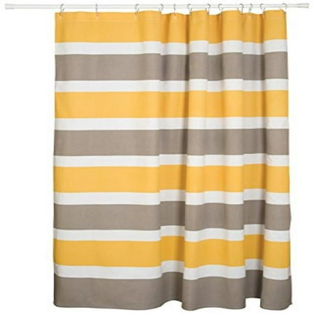 Danica Studio Shower Curtain Curtains Compare Prices At Danica Studio Cotton Shower Curtain Even Wide Grey Stripe