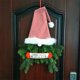 thumbnail image 3 of Gibobby Decoración de Navidad Hada enana Puerta Colgante Muñeca sin rostro Decoración de árbol de Navidad Guirnalda Árbol de Navidad(Verde), 3 of 4