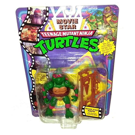 MOVIE STAR TEENAGE MUTANT NINJA TURTLES MOVIE STAR RAPH RAPHAEL PLAYMATES