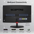 thumbnail image 4 of Sceptre Monitor de Juegos Curvo LED 27" 1080p, Negro, C275W-FW100T, 4 of 5