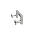 thumbnail image 4 of Cabinet Handle Pull Half Square 3″ – Solid Brass Drawer Handle, Half Square Cabinet Pull, Brushed Brass & Chrome – Modern Furniture Hardware, 4 of 10