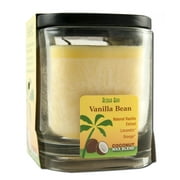 Aloha Bay - Ecopalm Square Jar, Vanilla Bean Cream 8 oz