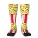 thumbnail image 1 of Fotbe Popcorn Calcetas Divertidas Estampadas para Hombre y Mujer, Calcetas de Algodón hasta la Rodilla para Caminar, Correr, Enfermería y Embarazo, 1 of 6
