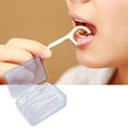 thumbnail image 2 of 50 Uds. De palillos de dientes 2 en 1, palillos de hilo Dental, cepillo Interdental de alta dureza yeacher  Palillo de dientes, 2 of 7