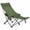 Green, variant on SUSUZI Folding Reclining Camping Chair with Footrest, Adjustable Backrest, Black