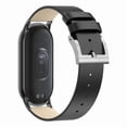 thumbnail image 2 of Correa de Piel y Acero Inoxidable para Xiaomi Mi Band 9/8 con Mica Protectora, 2 of 4