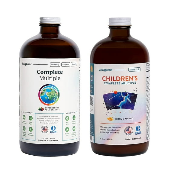LIQUIDHEALTH Whole Family Complete Vitamin Bundle