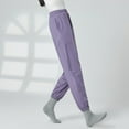 thumbnail image 4 of TYGHBN Women's Casual Pants Classical Dance Trousers Wide Legged Straight Pocket Long Pants Gymnastics Practice Exercises Dance Training Leg Binding Pants Women Casual Pants plus Size Womens Business, 4 of 6