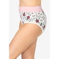 thumbnail image 3 of Comfort Choice Plus Size Full Coverage Stretch Cotton Color Block Brief 3-Pack, 3 of 5