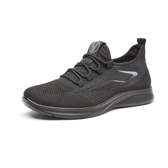 YUDAI Men's Slip-On Walking Shoes – Non-Slip, Breathable Mesh Sneakers for Gym, Workout & Everyday Wear