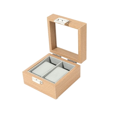 2/3/6/10 Slots Pear Wooden Watch Box for Exhibitors Jewelry Store Clock Watches Display Case Organizer Jewelry Storage Box
