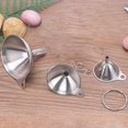 thumbnail image 3 of ENJOYW 3Pcs/Set Stainless Steel Funnel Filter Wide Mouth Strainer Kitchen Gadgets Tools Funnel, 3 of 7