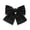 Midnight Black, variant on Elegant Oversized Satin Bow Barrette Hair Clip for Girls & Women - 1 Pack - Summer Crystal