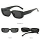 thumbnail image 2 of Gafas de sol IKANOO Retro Rectangle Y2K 90's UV400 negras, 2 of 7