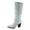 White, variant on Safety-52 Women's Buckle Side Zipper Chunky Heel Mid Calf K Boots Shoes ( White, 9)