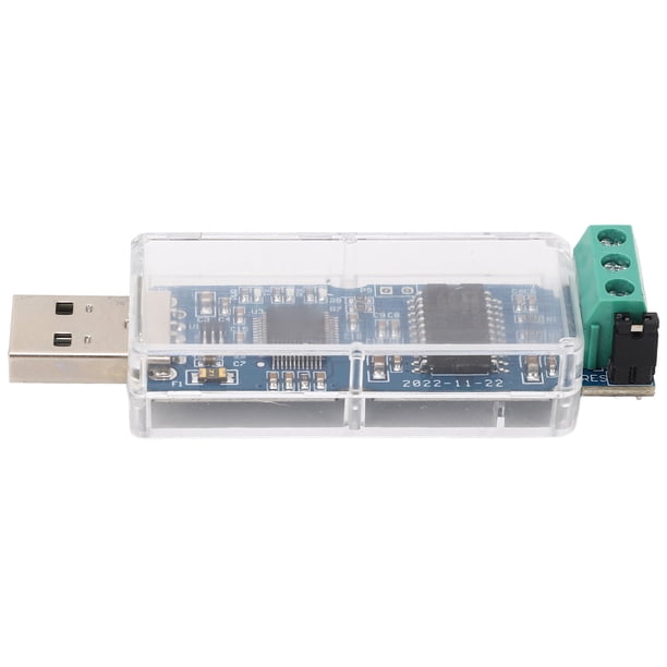 Módulo USB A CAN, Análisis De Protocolo De Bus Módulo Convertidor USB A CAN Aislamiento De 5V 2500V Con Indicador LED De 3 Colores Para Uso Industrial