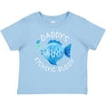 thumbnail image 3 of Inktastic Daddy's Fishing Buddy with Cute Blue Fish Boys or Girls Baby T-Shirt, 3 of 5