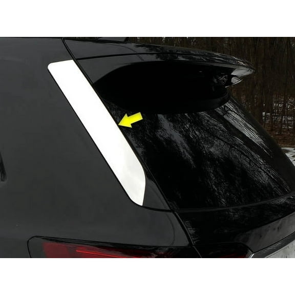 Stainless Steel Rear Window Set 2Pc Fits 2020 Cadillac XT6 RW60210 QAA