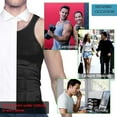 thumbnail image 6 of Vaslanda Men's Slimming Body Shaper Vest Compression Shirt Gym Workout Tank Top Sleeveless Abdomen Shapewear, 6 of 6