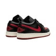 thumbnail image 3 of Jordan Women's Athletic Shoes Low Top, Black/Gym Red-Sail, 11.5, 3 of 5