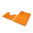 thumbnail image 1 of Moyic Alfombra con fuerte absorción de agua, fácil limpieza y sin desprendimiento, alfombra absorbente naranja 50*80 + 50*50 Type2 NO2, 1 of 6