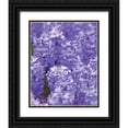 thumbnail image 1 of Fay, Mela 15x18 Black Ornate Wood Framed with Double Matting Museum Art Print Titled - Purple II, 1 of 4