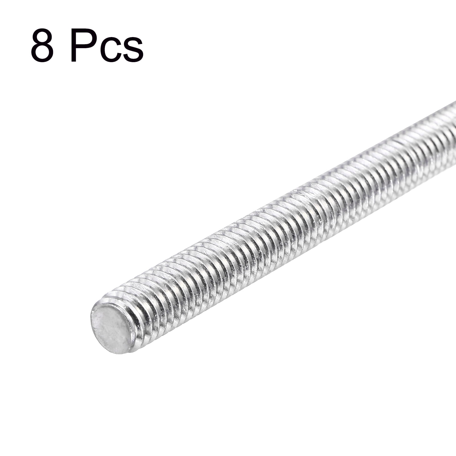 Uxcell Fully Threaded Rod 5/16"-18 UNC Pitch 304 Stainless Steel Right Hand 5.12" 8Pcs
