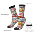 thumbnail image 4 of Cauagu Cute Cars Print Crew Socks for Women and Men,Adult Athletic Running Socks 1-Pair Sports Socks Work Gear Socks with Moisture Wicking, 4 of 6