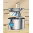 thumbnail image 6 of Water Fountain for Dogs, 108oz/3.2L Automatic Pet Drinking Water Dispenser, Stainless Steel Cat Water Bowl with Replacement Filters, Multi-Filtration, Ultra-Quiet Pump, 6 of 7