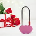 thumbnail image 4 of Love Lock Heart Padlock,Fashion Heart Lock Wishing Padlock for Wedding,Valentines,Anniversary(NO Key), 4 of 7