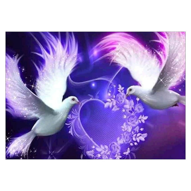 Diamante pintura amor Animal 5D taladro completo DIY bordado punto de cruz FLhrweasw Nuevo