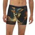 thumbnail image 2 of Cauagu Magical Tarot Reading Print Men's Boxer Briefs, Funny & Cute Underwear Elastic Waistband Briefs Ideal Gift for Men,1-Pack, 2 of 7