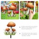 thumbnail image 5 of Estaca de hongo para jardín, estaca de hongo para patio, letrero de hongo acrílico, inserto decorativo para jardín, 5 of 6