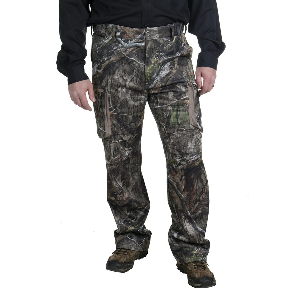 mossy oak men's tibbee technical lightweight camo hunting pants