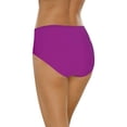 thumbnail image 3 of Pantaleta Fruit Of The Loom para Dama, Cotton Stretch Multicolor 3 Piezas Talla L/7, 3 of 4